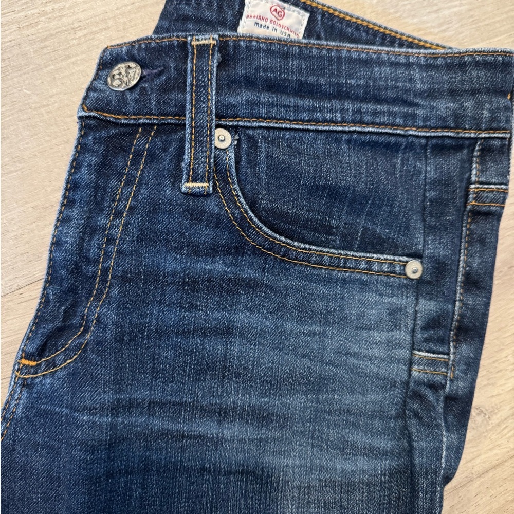 AG Adriano Goldschmied Dark Wash Skinny Jeans - Picture 3 of 6